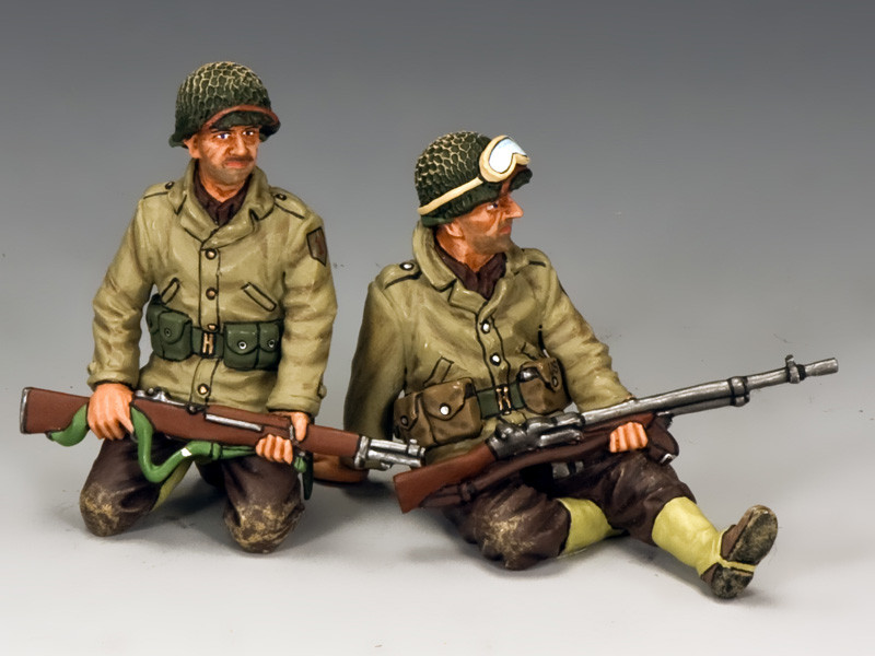 RETIRED EA030 Eighth Army Tank Riders by King & Country 