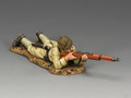 AL070 Lying Prone Turkish Rifleman by King and Country (RETIRED)