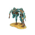 GW025 French Infantry Sergeant Pulling a Private Forward - 34th Infantry Regt by First Legion