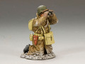 BBA042 Kneeling Officer with Binos by King and Country (RETIRED)