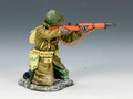 BBA047 Kneeling Firing Rifle by King and Country (RETIRED) 