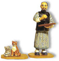 HK052  The Old Shopkeeper with His Cats by King & Country (Retired)