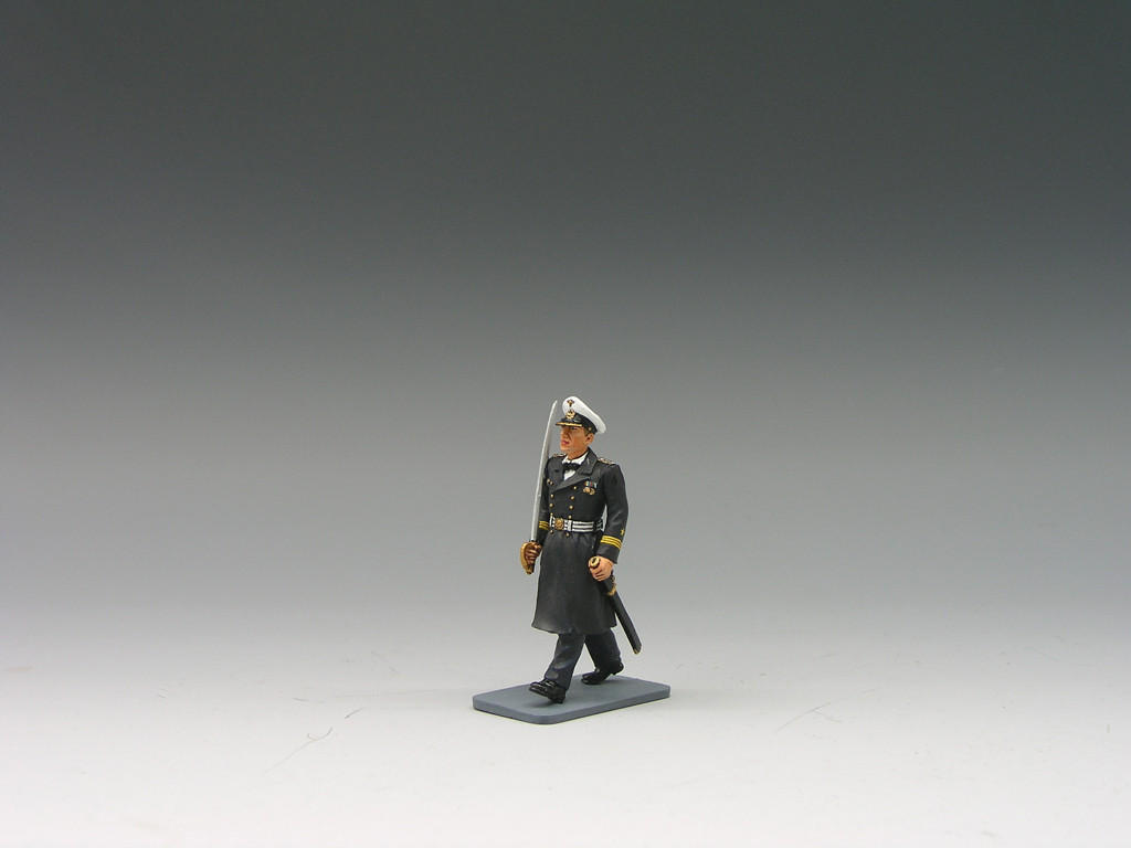 king&country　メタルフィギュア　lah184 LAH095 Marching Officer by King and Country (RETIRED) - Sager's