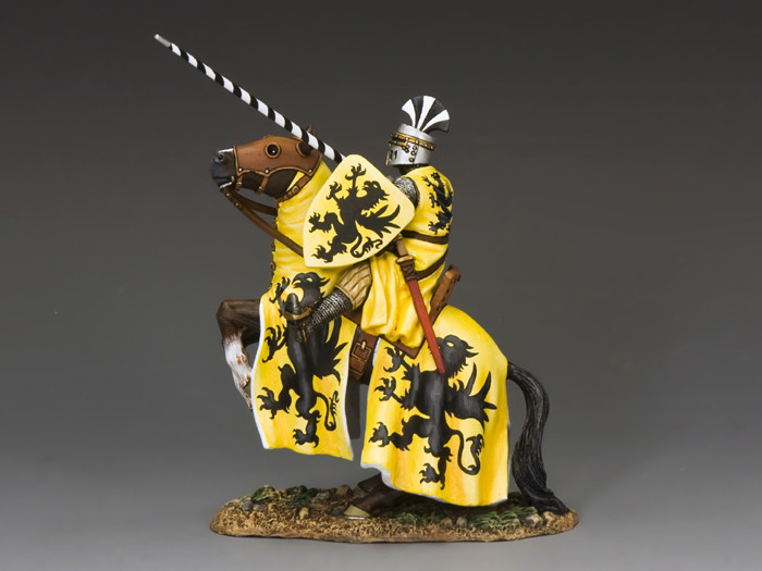 MK124 The Yellow Tournament Knight by King and Country (RETIRED