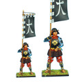 SAM034 Samurai Standard Bearer - Takeda Katsuyori Banner by First Legion