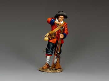 Figurine King & Country PNM011 Loading Musketeer - 54mm, Plomb Peint, Retirée