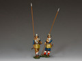 PnM-S006 Vertical and Advancing Pikeman (Royalist) by King and Country