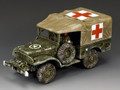 BBA080  DODGE WS51 Weapons Carrier (Winter Ambulance) by King and Country (RETIRED)