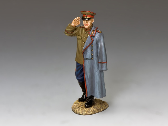 Grand buste soviétique en bronze du maréchal Joukov - Soviet Power
