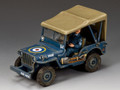 RAF051 The Royal Air Force Jeep by King and Country (RETIRED)