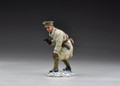 GW033B.  Officer Trench Coat Winter by Thomas Gunn Miniatures