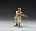 GW034A.   Officer with Rifle by Thomas Gunn Miniatures (RETIRED)