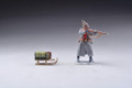SOV009B. Winter Rifleman with Sledge by Thomas Gunn Miniatures (RETIRED)