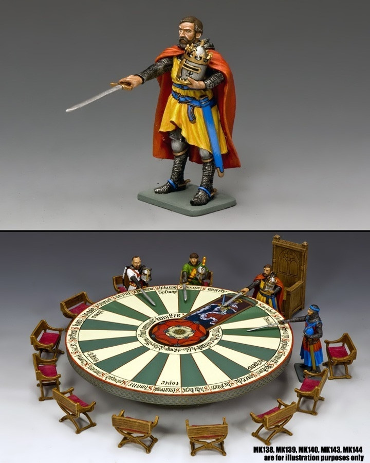 Figurine King & Country AR31 1776 - Sergent Français - Collection, Boîte Abîmée