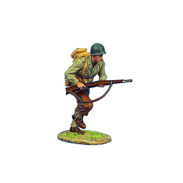 NOR037 US 4th ID Sergeant with Thompson SMG by First Legion 