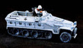 WS013(W) Hanomag Halftrack with Crouching Machine Gunner by King and Country (RETIRED)