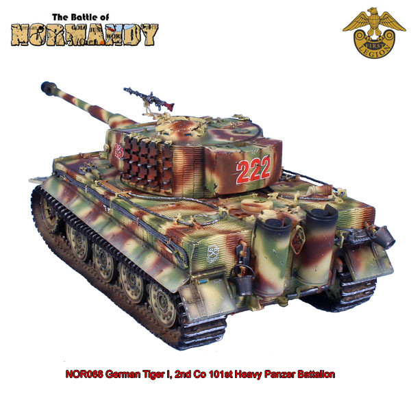 NOR068 German Tiger 1, 2nd Co 101st Heavy Panzer Battalion by