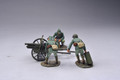 RS031A Cannon and 3 Crew (Green) by Thomas Gunn Miniatures