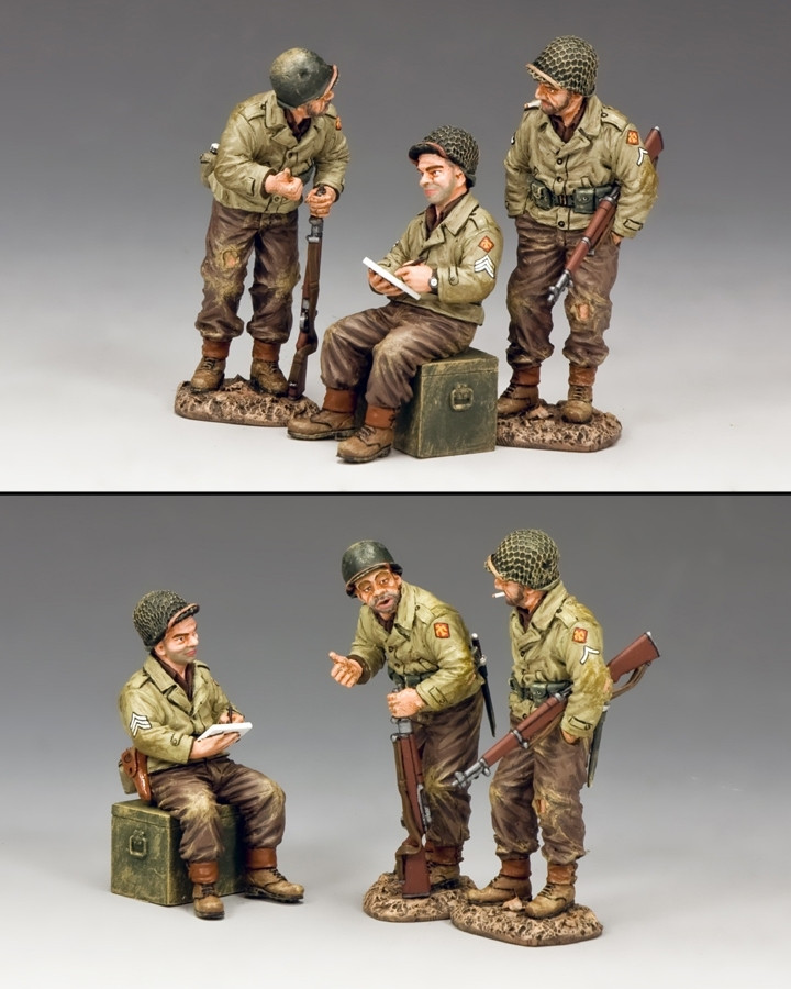 KING & COUNTRY - DDay - 4 GI's don't 3 du DD15 et 1 du DD17 EUR 110,00 - FR