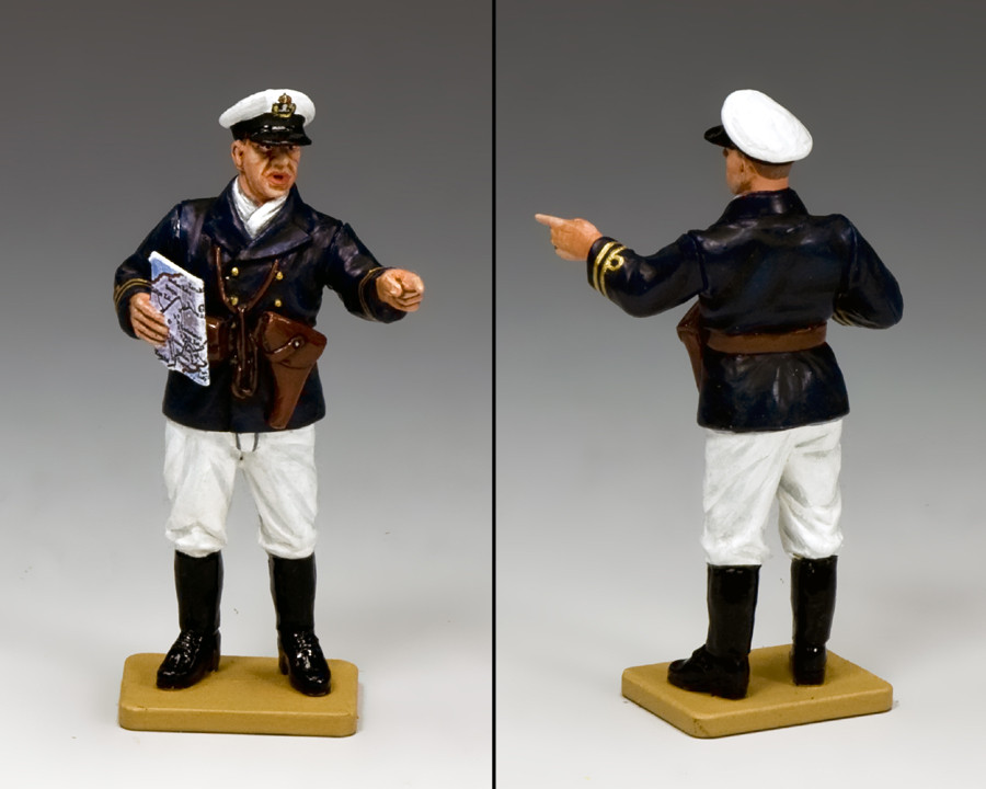 KING & COUNTRY BRITISH REVOLUTIONARY BR017 OFFICER WITH TELESCOPE MIB