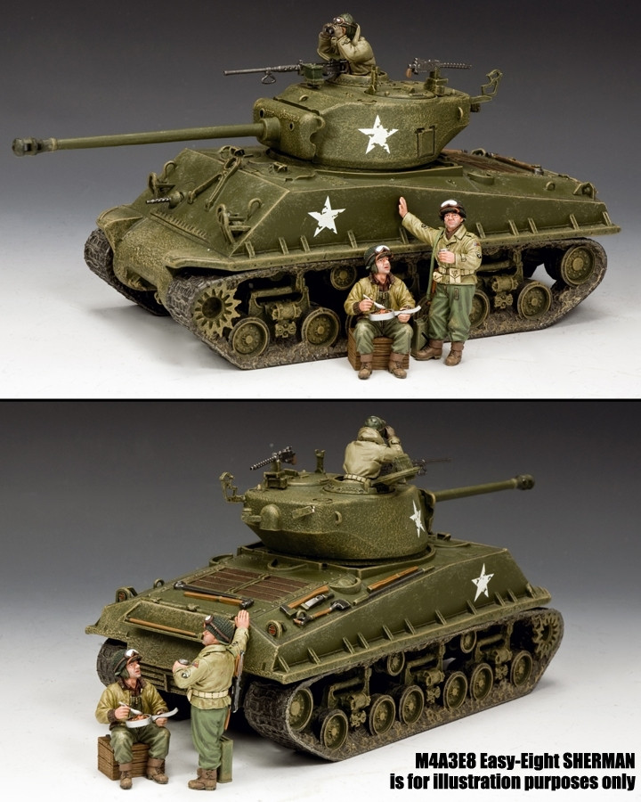KING & COUNTRY D DAY DD236 TANK BACK PACK SET MIB 