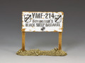 AF038 VMF-214 Signpost King and Country (RETIRED)