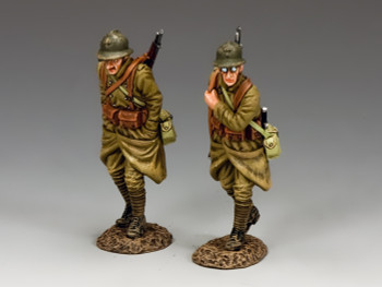 Figurine King & Country – FOB127 Dog-Tired – Infanterie Française – Seconde Guerre