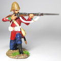 ZW-2004  24th Foot Private Kneeling Firing No. 1 by Empire Military Min.