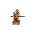 AWI100 Woodland Indian Warrior Kneeling with Musket by First Legion