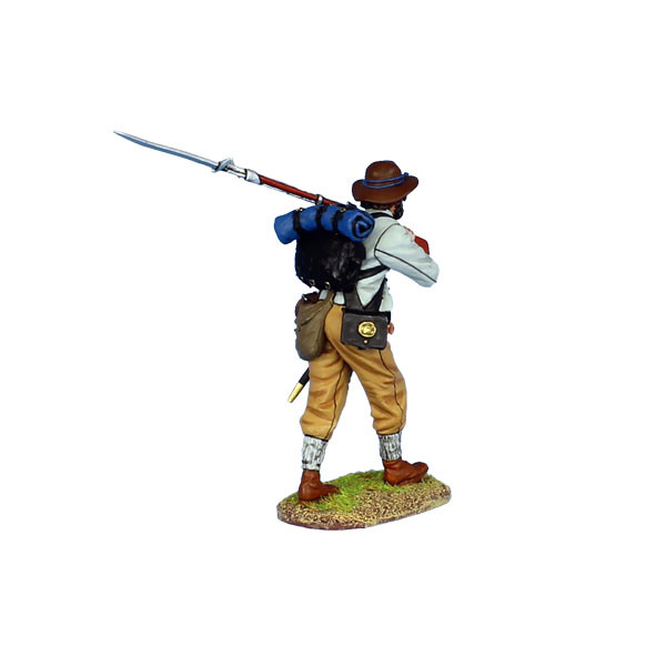 Figurine King & Country CW041 – Clairon Confédéré Monté – Guerre De Sécession – 1/30