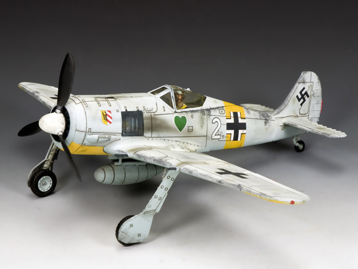 LW062 Plane FW190 (Winter Version) (250 Series) by King and