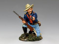 TRW096  Kneeling Officer w/ Pistol & Carbine by King and Country