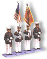 MC05  Marine Corps Colour Guard Set by King & Country (Retired)