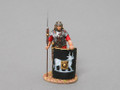 ROM002C  Roman Empire 9th Legionnaire Standing Ready Black Shield MIB by Thomas Gunn Miniatures