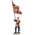 MB073   British 80th Foot Standard Bearer - Queen's Colors by First Legion