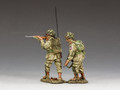 DD285-1   “US Paratroopers Covering Fire” (82nd Airborne) by King and Country  (RETIRED)  