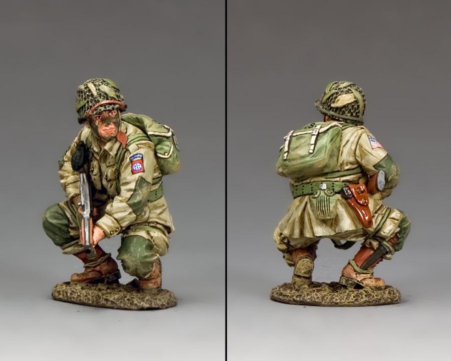 DD286-1 “US Paratrooper Crouching Tommy Gunner” (82nd