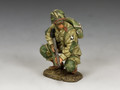 DD286-2 “US Paratrooper Crouching Tommy Gunner” (101st Airborne) by King and Country   (RETIRED)