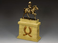 SP089-SA “Mounted Napoloen(BRONZE) w/Large Equestrian Statue Plinth (Sandstone)”)”by King and Country