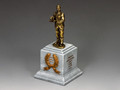 SP091-GR  “Marshal Stalin (BRONZE) w/Square Statue Plinth (Greystone)” by King and Country