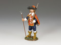 PnM060  The Cardinal's Guard w/Shouldered Musket by King and Country (RETIRED)