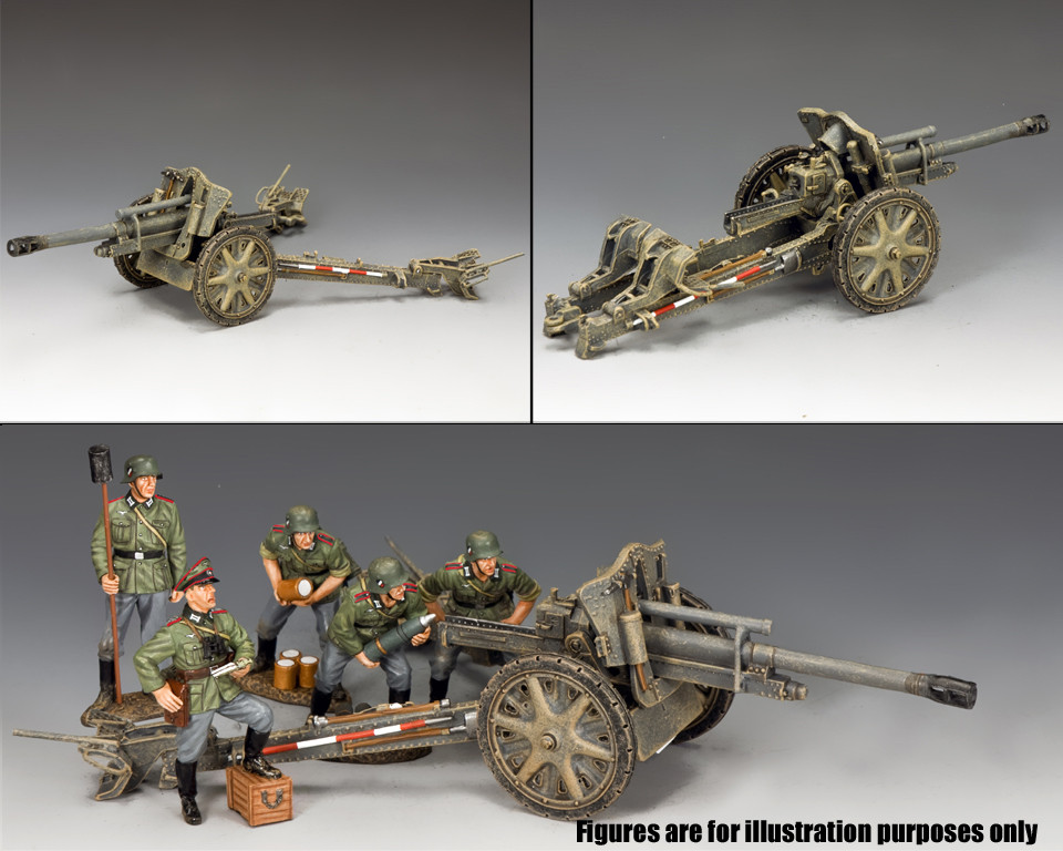 送料無料 通販  Howitzer Field Light 10.5cm WH062. by Country and King ミリタリー
