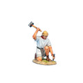 ROM168b Imperial Roman Legionary with Hammer - White Tunic by First Legion