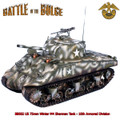 BB002  US 75mm Winter M4 Sherman Tank - 10th Armored Division by First Legion (RETIRED) 
