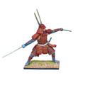 SAM040 Samurai Warrior Fighting with Dual Katanas by First Legion