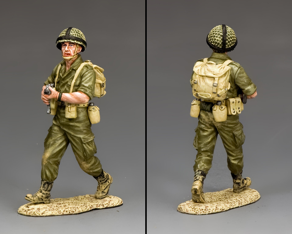 Figurine King & Country TF004 – Soldat Plomb Peint, époque Contemporaine