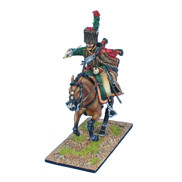 NAP0531 French Imperial Guard Chasseur a' Cheval Officer by First Legion 