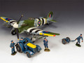 SGS-RAF001 Typhoon Airfield Scene by King and Country (RETIRED)