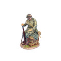 NOR067 US 101st Airborne Paratrooper Sitting on Crates by First Legion (RETIRED)