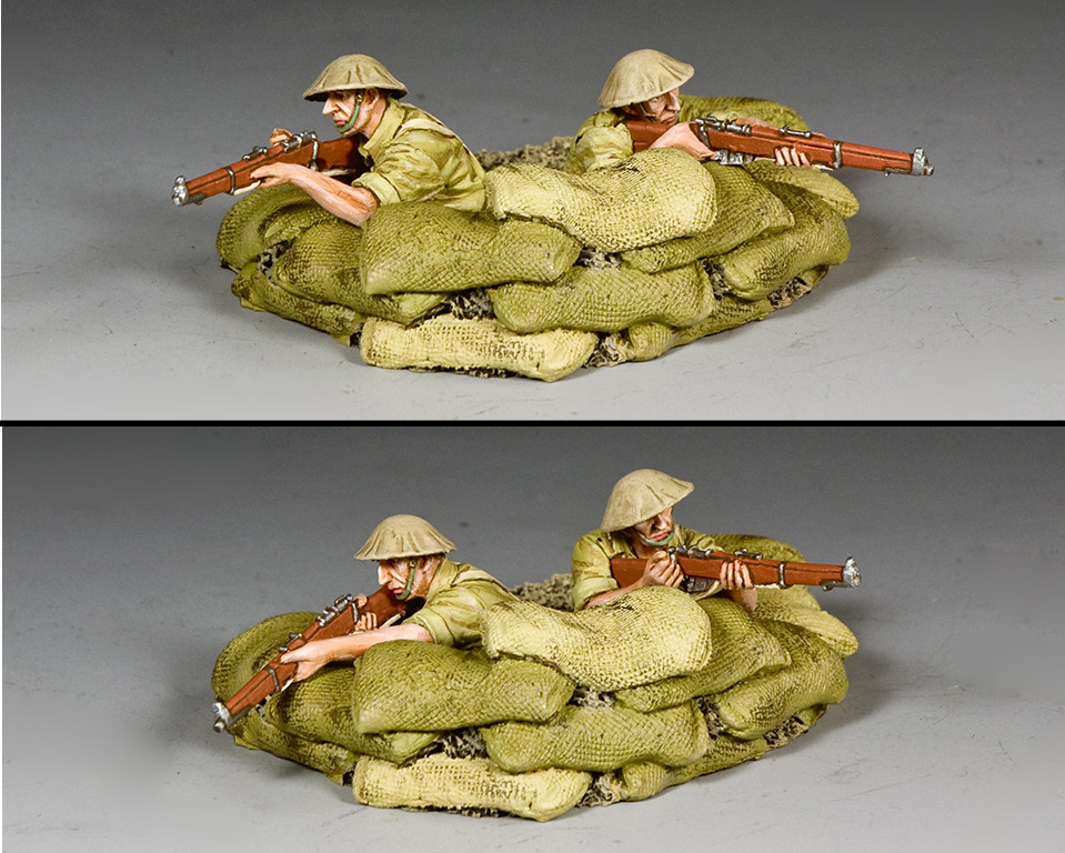 Figurine King & Country FW072 Au Revoir - Poilu Français